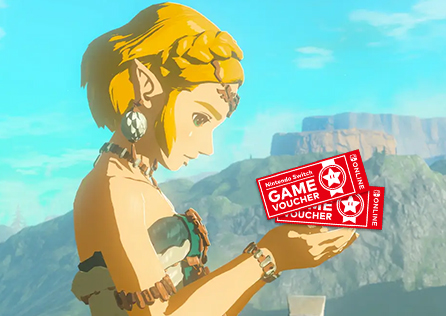 How to redeem Zelda with Nintendo Switch Game Vouchers?