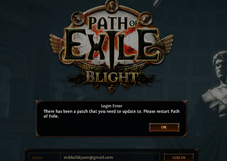 Nguyên nhân và cách xử lý lỗi đăng nhập Path of Exile