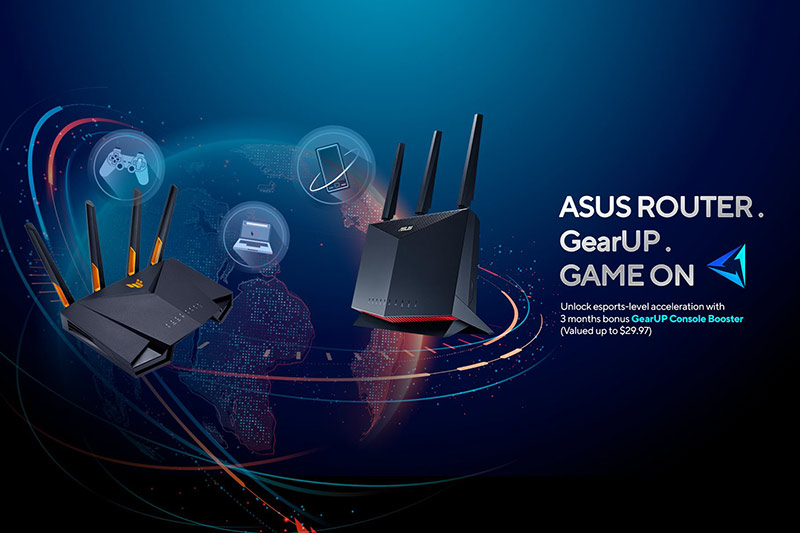 ASUS Launches GearUP Console Booster Bundle Router in APAC