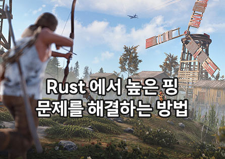 Rust에서 높은 핑 문제를 해결하는 방법