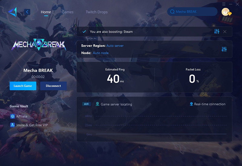 How to Reduce High Ping in Mecha BREAK Crossplay-img 3